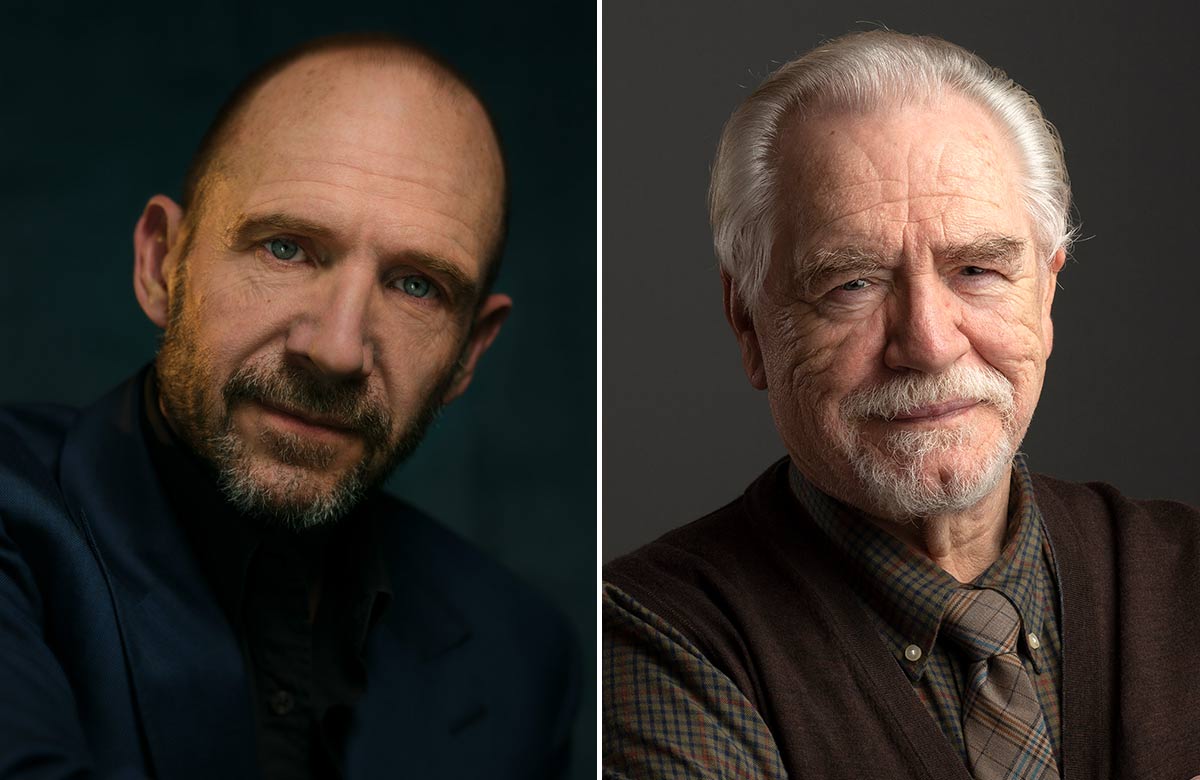 Ralph Fiennes and Brian Cox. Photo: Lea Meienberg/David Ho