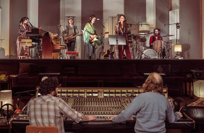 The cast of Stereophonic at the Duke of York&rsquo;s Theatre, London. Photo: Marc Brenner