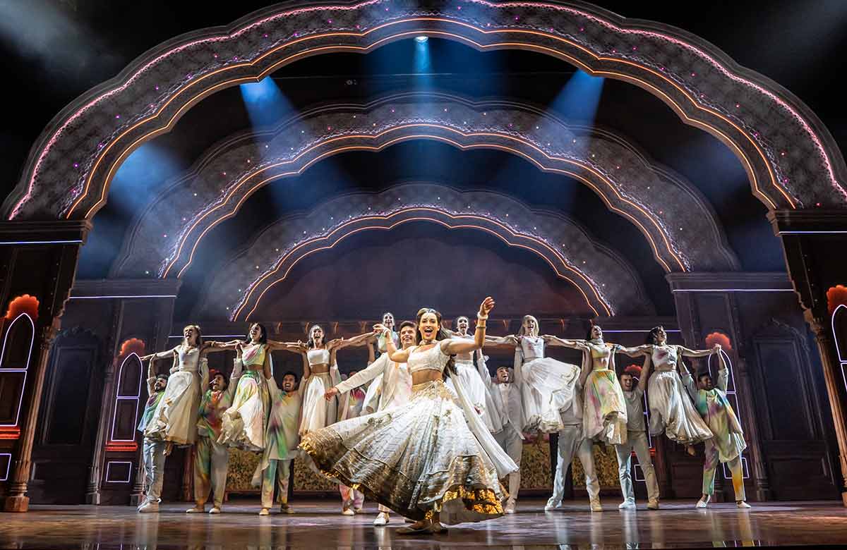 The cast of Come Fall in Love at Manchester Opera House. Photo: Johan Persson
