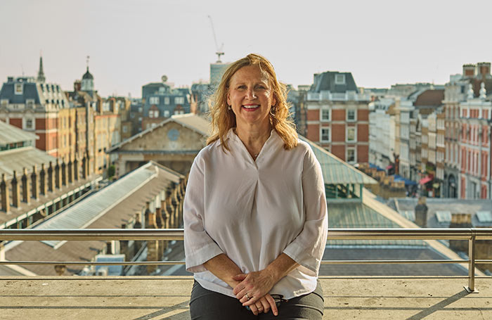 Angela Hartnett at the Royal Opera House. Photo: Harriet Langford Angela Hartnett at the Royal Opera House. Photo: Harriet Langford