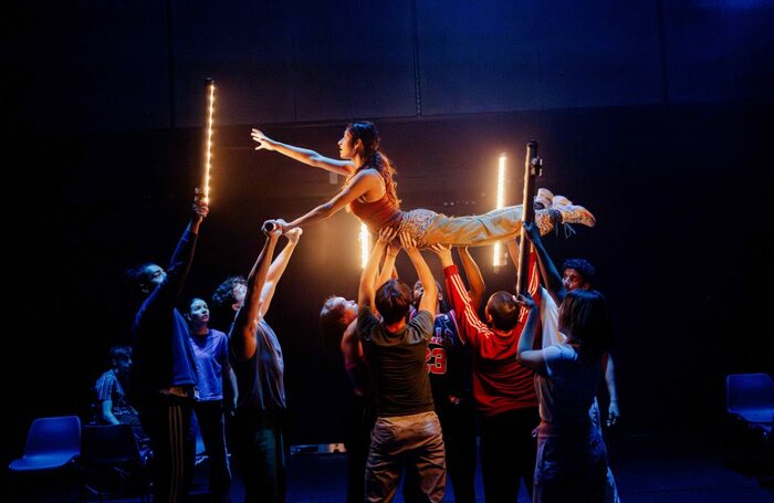 Frantic Assembly's Ignition. Photo: Michael Lynch