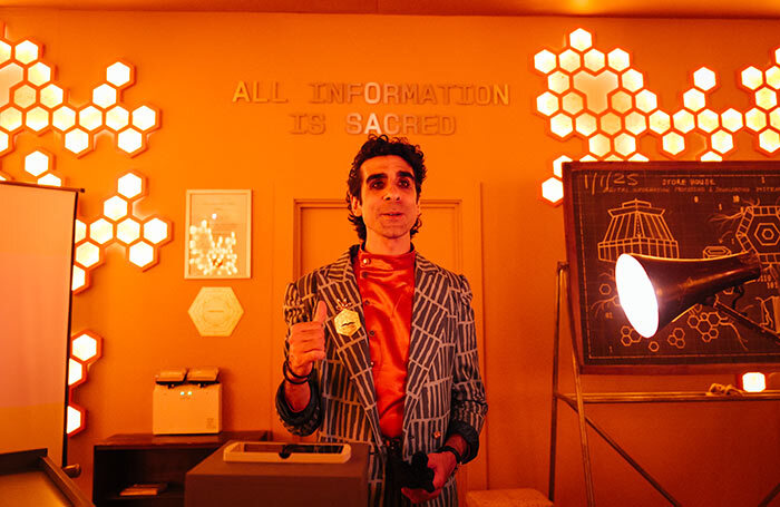 Scott Karim in Storehouse at Storehouse Deptford. Photo: Helen Murray