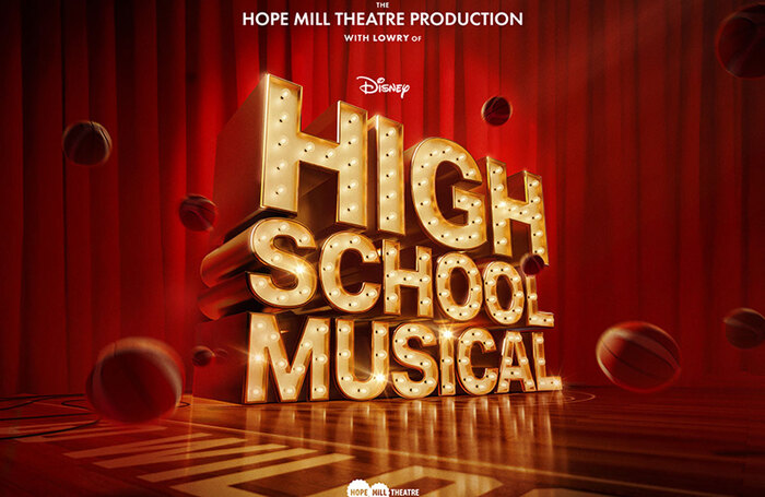 Artwork for High School Musical, co-produced by the Lowry and Hope Mill Theatre