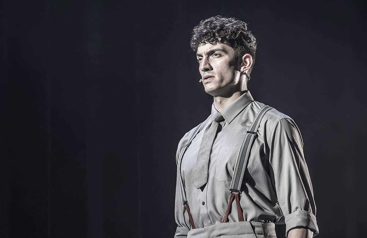 James Olivas in Evita at the London Palladium. Photo: Marc Brenner