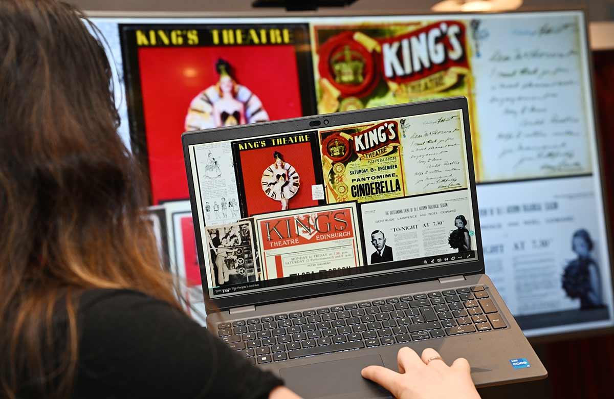 Launch of the King's Theatre's Peoples Archive. Photo: Greg Macvean