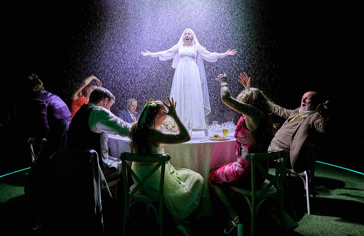 Sinead Matthews and the cast of Till the Stars Come Down at the Theatre Royal Haymarket, London. Photo: Manuel Harlan