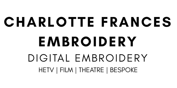CHARLOTTE FRANCES DIGITAL EMBROIDERY HETV FILM THEATRE BESPOKE