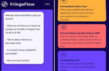 Edinburgh-based entrepreneurs launch AI-powered EdFringe planner