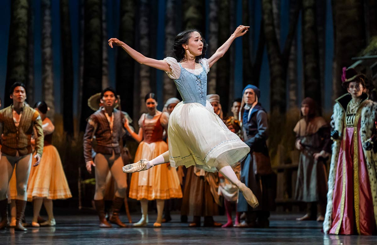 Yui Yonezawa in the National Ballet Of Japan's Giselle at the Royal Opera House, London. Photo: Tristram Kenton