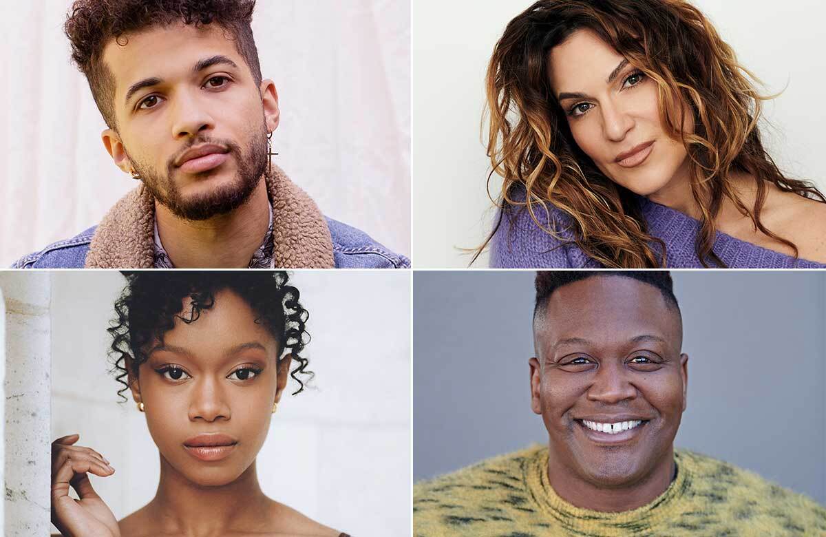 Songs for a New World 30th anniversary concert will star Jordan Fisher, Shoshana Bean, Tituss Burgess and Joy Woods (clockwise from top-left). Photo: Nina Duncan (Burgess)