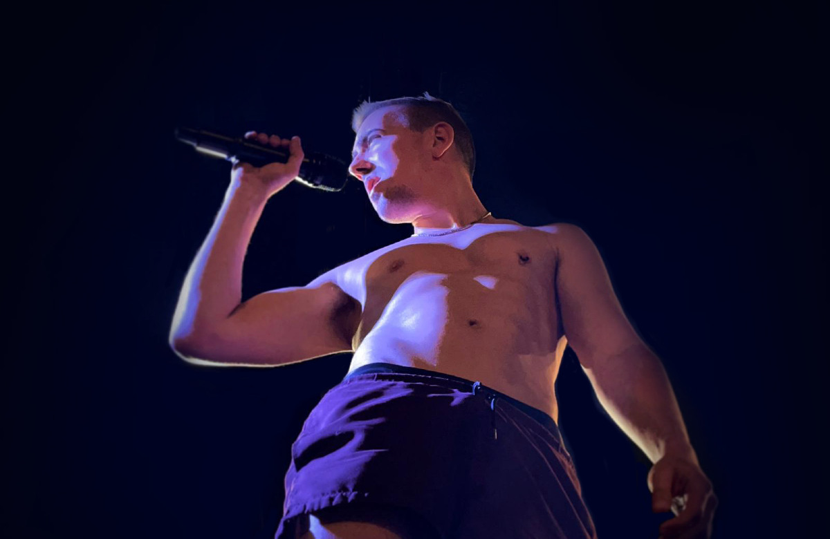 Dan Ireland-Reeves in Sauna Boy at theSpace @ Surgeons' Hall, Edinburgh