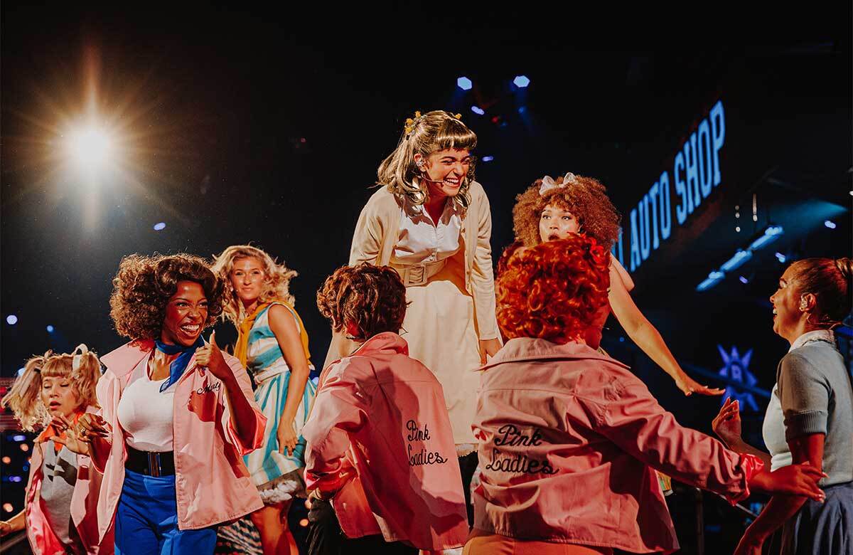 Grease: The Immersive Movie Musical at Evolution London, Battersea Park. Photo: Luke Dyson
