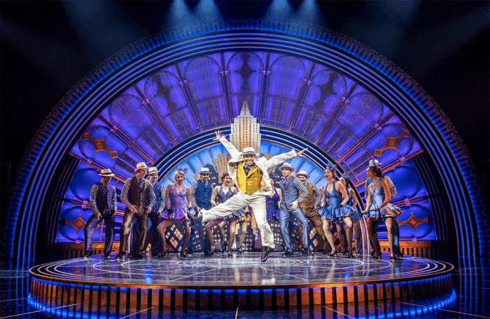 Phillip Attmore and company in Top Hat at Chichester Festival Theatre. Photo: Johan Persson