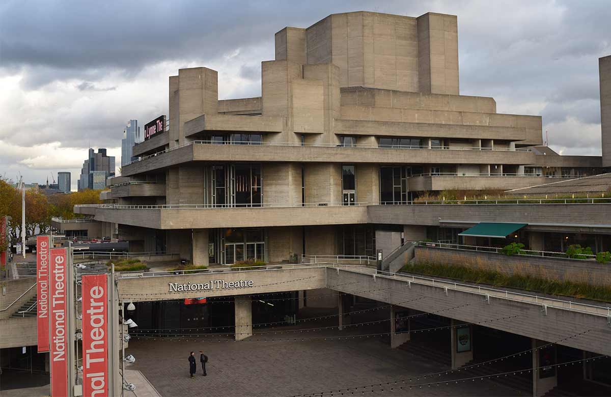 The National Theatre on the South Bank, London. Photo: Shutterstock