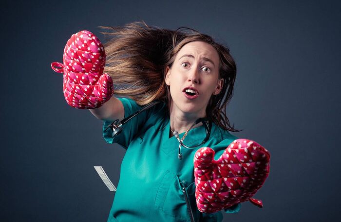 Madelaine Nunn in Flick at Summerhall, Edinburgh. Photo: Darren Gill