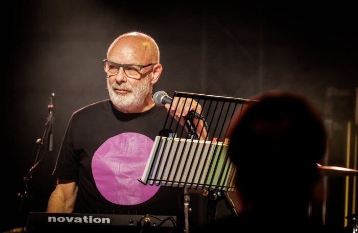 Brian Eno is spearheading a concert to raise funds to bring aid to Gaza. Photo: Shutterstock