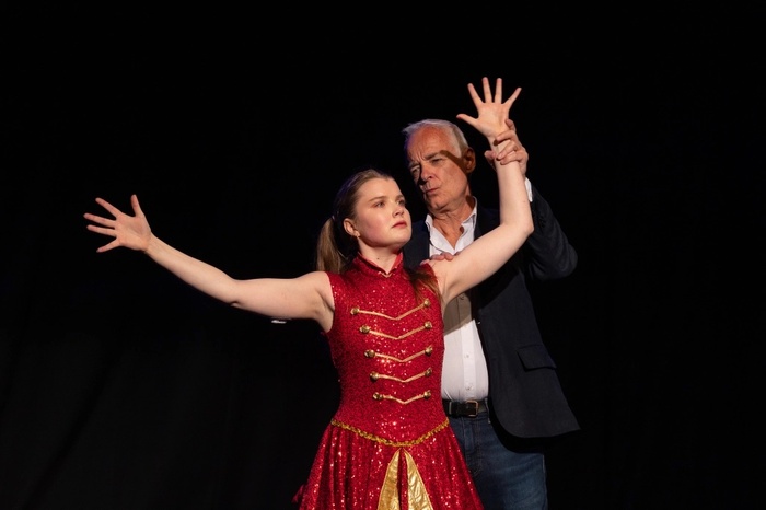 Kylie Westerbeck and David Calvitto in I See You Watching at Gilded Balloon Patter House, Edinburgh