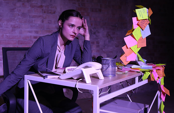 Eleanor Shaw in Medium Dead at Zoo Playground, Edinburgh. Photo: Julia Salkin (2)