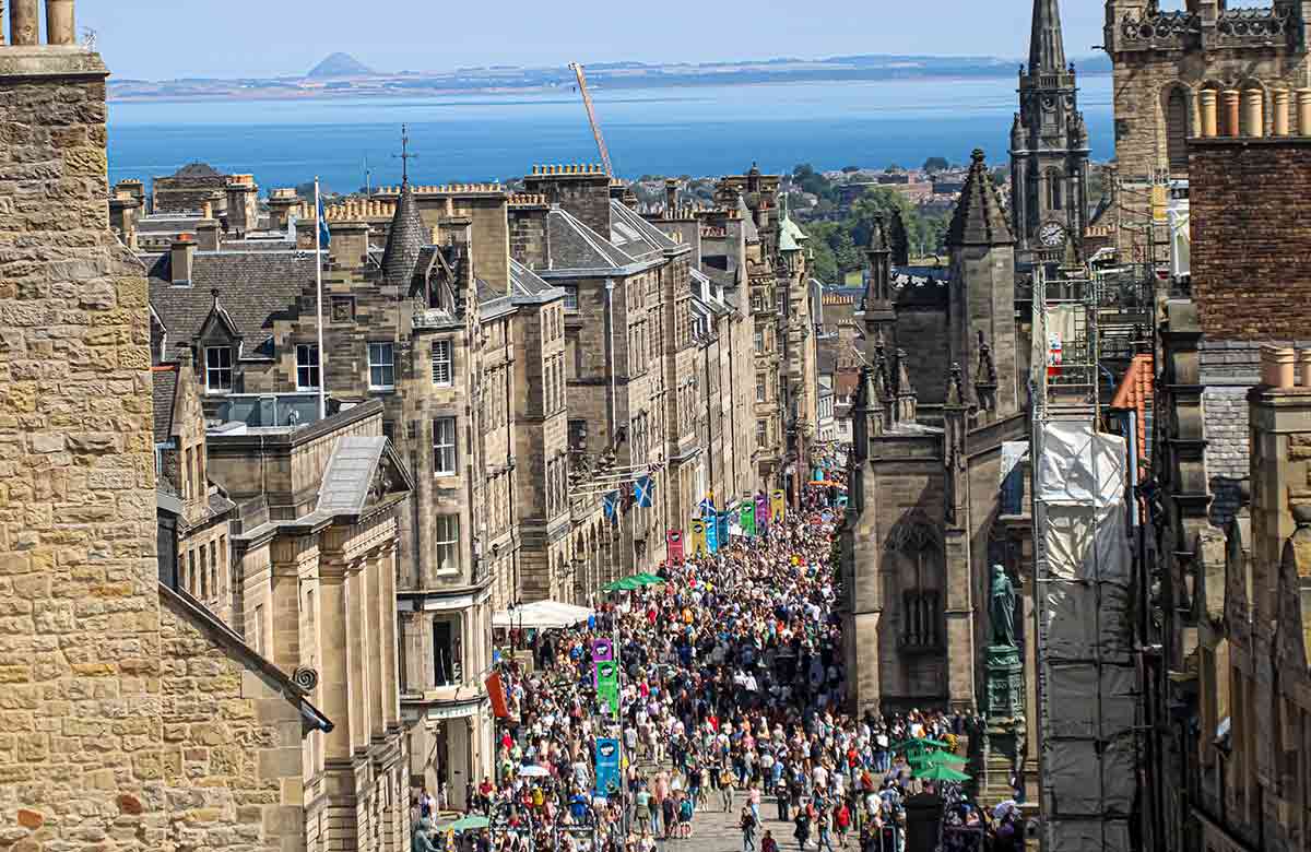 Festival crowds on the Royal Mile in Edinburgh, 2025. Photo: Shutterstock Festival crowds on the Royal Mile in Edinburgh, 2025. Photo: Shutterstock
