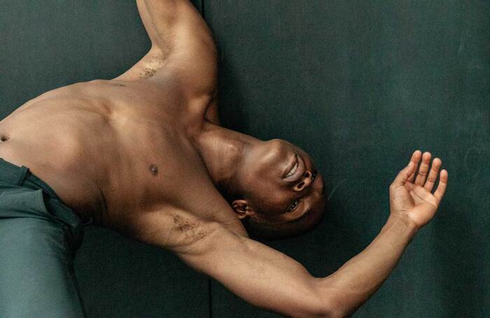 Kennedy Junior Muntanga in Akropolis I at Assembly @ Dance Base, Edinburgh. Photo: Phillipa Langley