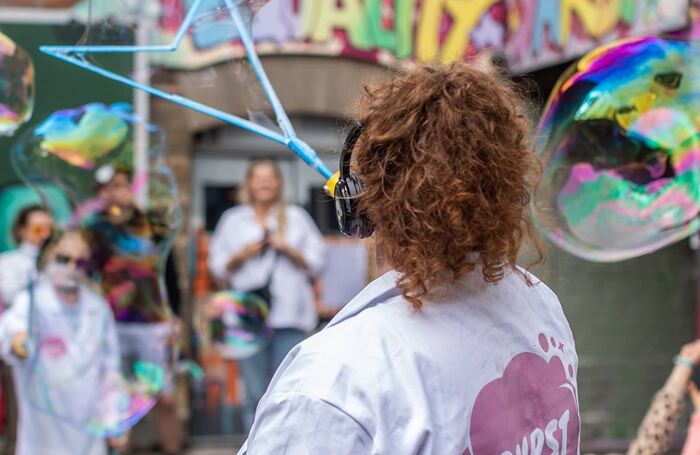 Katie Miller in Burst at Summerhall, Edinburgh