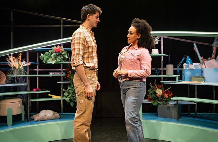 Tobias Turley and Danielle Steers in Hot Mess at Pleasance Courtyard, Edinburgh. Photo: Mark Senior