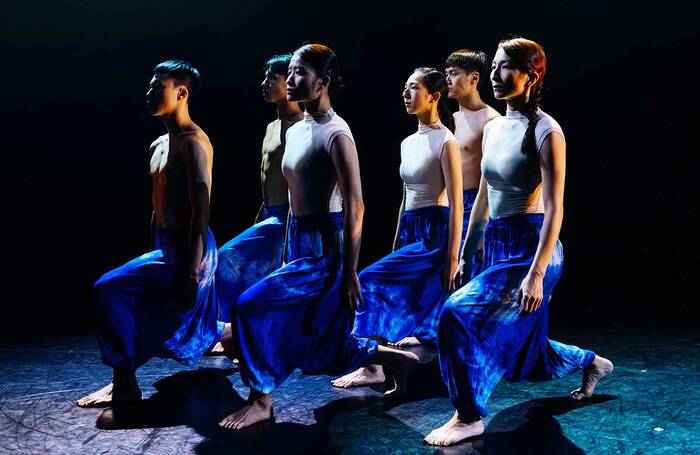 The cast of Trace of Belief at Assembly @ Dance Base, Edinburgh. Photo: Chih Peng Lucas Kao