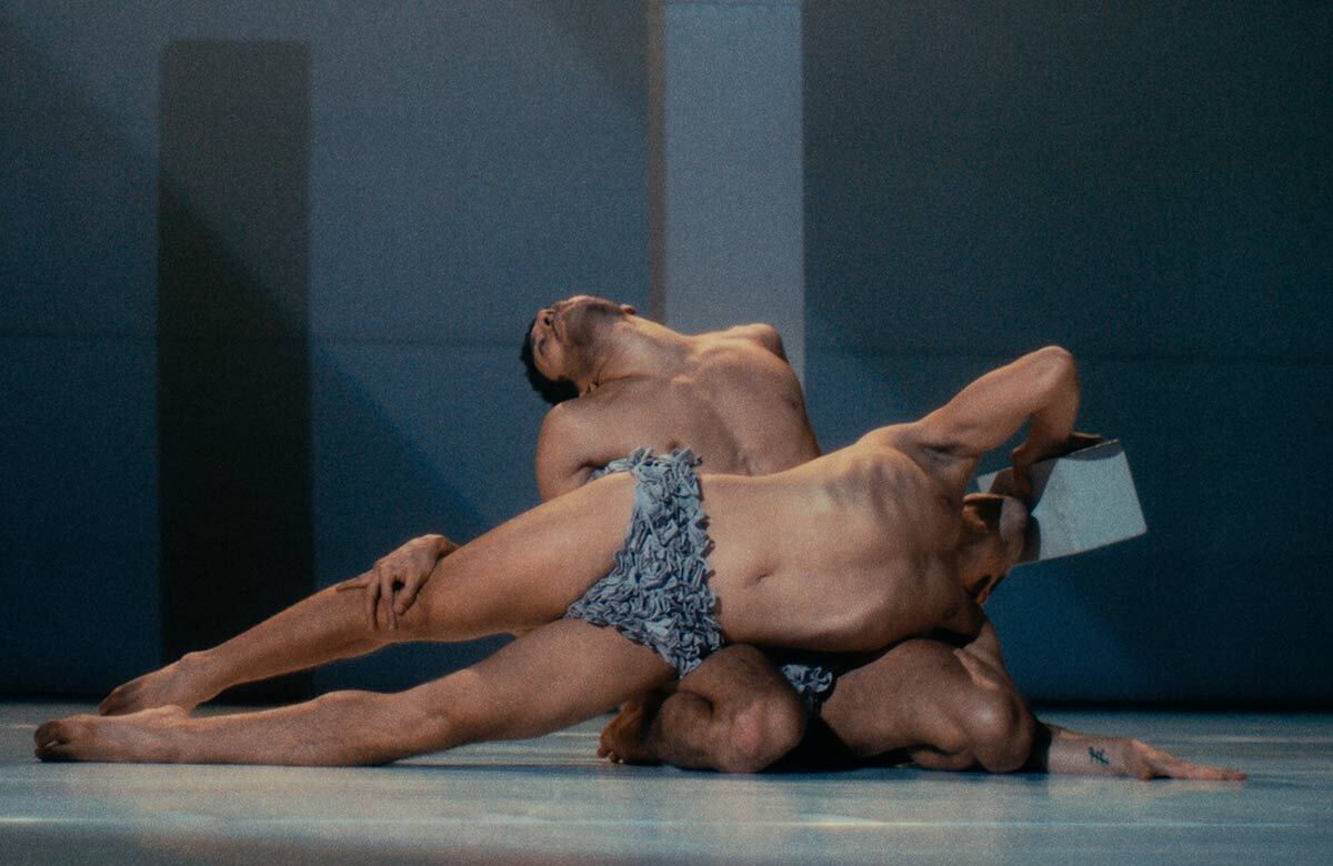 Francesco Ferrari and Michele Scappa in Inlet at Assembly @ Dance Base, Edinburgh. Photo: Blackgate Media