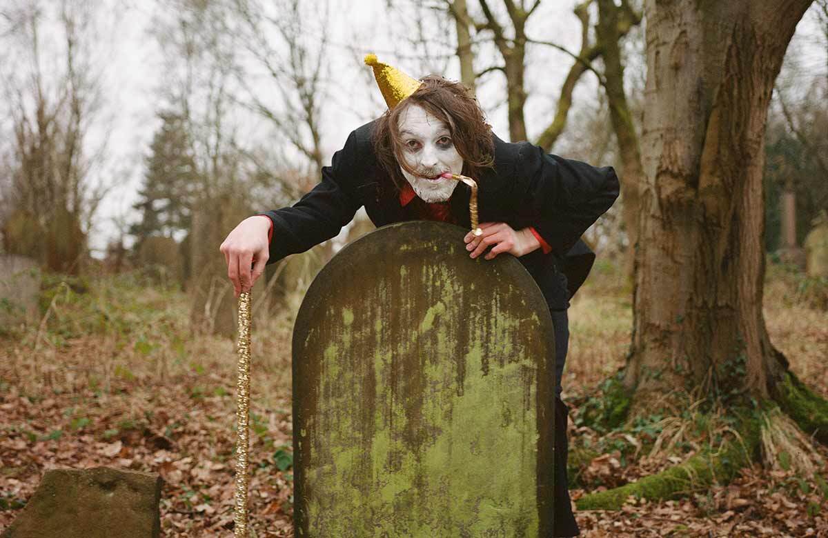 Joe Kent-Walters in Frankie Monroe: DEAD!!! (Good Fun Time) at Monkey Barrel, Edinburgh. Photo: Avalon Promotions