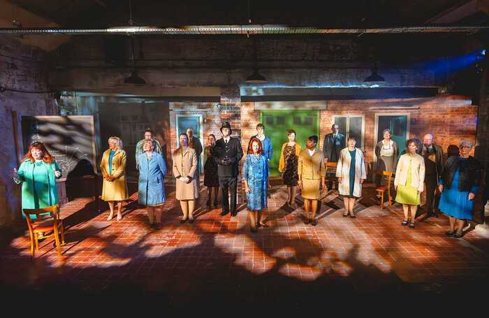 Cast of Bright Lights Over Bentilee at the Dipping House. Photo: Andrew Billington