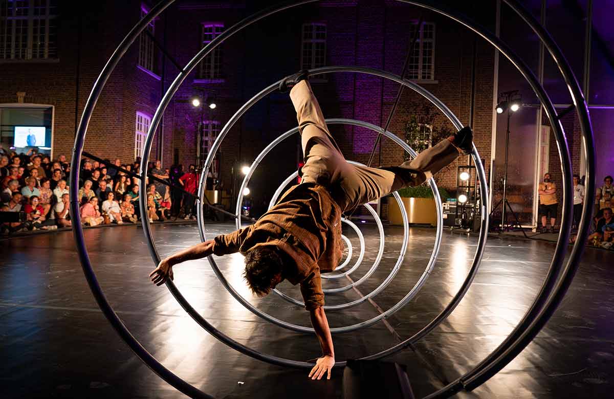 Turning Worlds, one of the shows at the Greenwich and Docklands International Festival. Photo: Frank Emmers