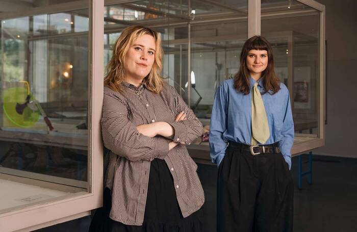 Holly Wilson-Guy and Kheski Kobler. Photo: Alex Brenner