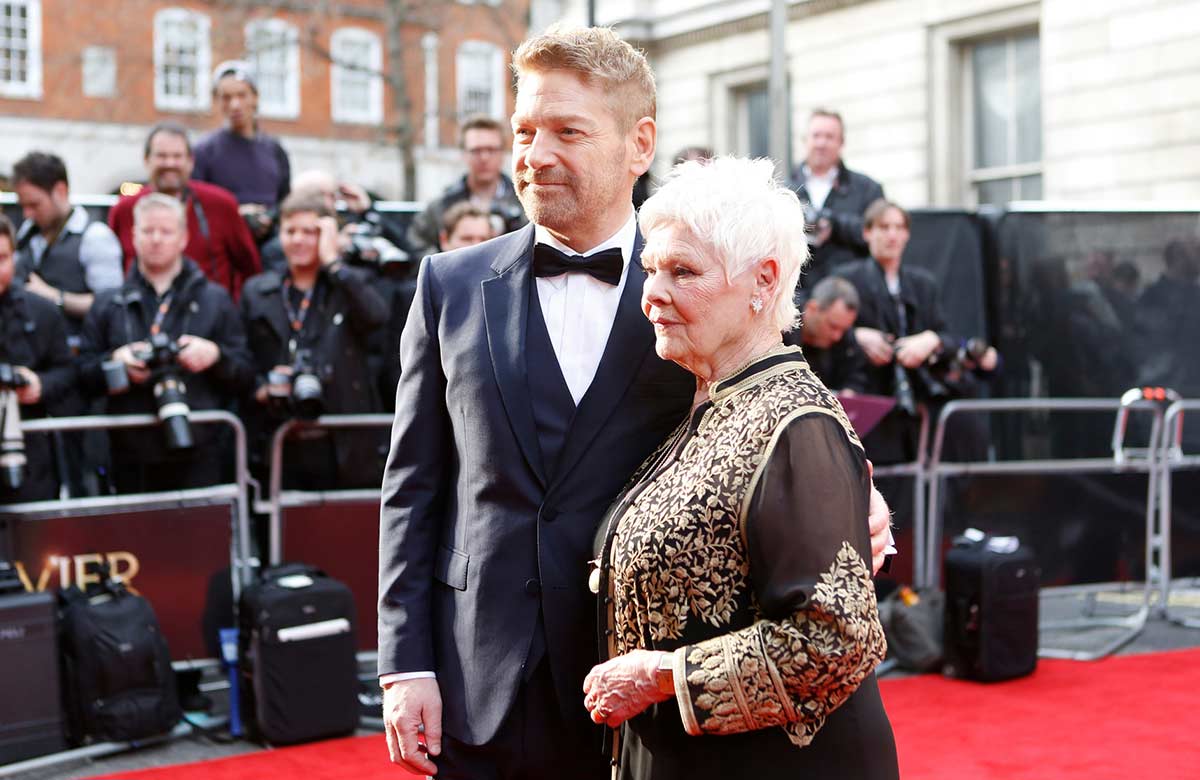 Kenneth Branagh and Judi Dench. Photo: Pamela Raith Kenneth Branagh and Judi Dench. Photo: Pamela Raith