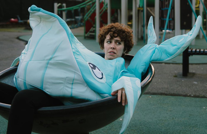 Annie Davison in Bairns at Pleasance Courtyard, Edinburgh