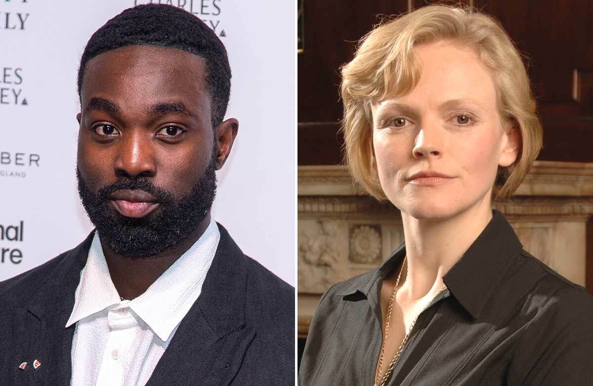 Paapa Essiedu and Maxine Peake. Photo: Loredana Sangiuliano/ITV