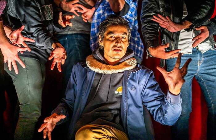 Cliff Cardinal in As You Like It: A Radical Retelling at Church Hill Theatre, Edinburgh. Photo: Dahlia Katz