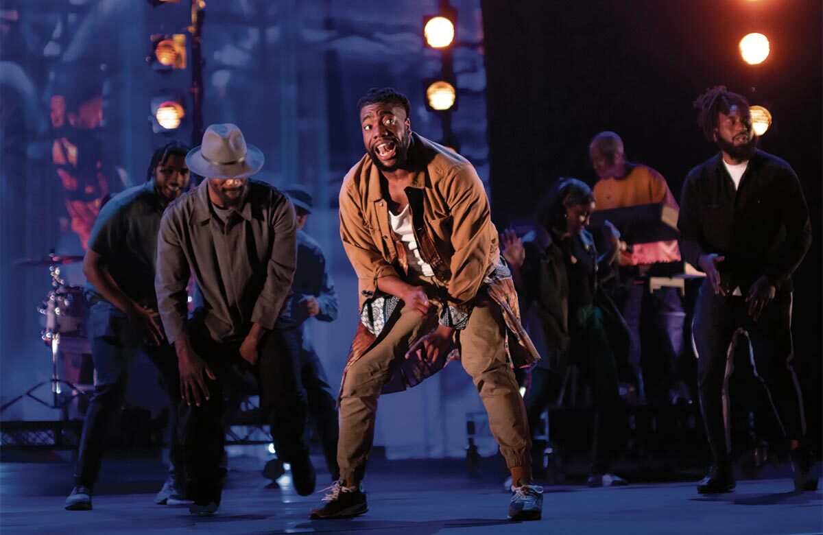 The Stage Sustainable Stages Sustainable Stages What Is The Link 1. Complicite Fehinti Balogun IMG 9154. David Hewitt1 