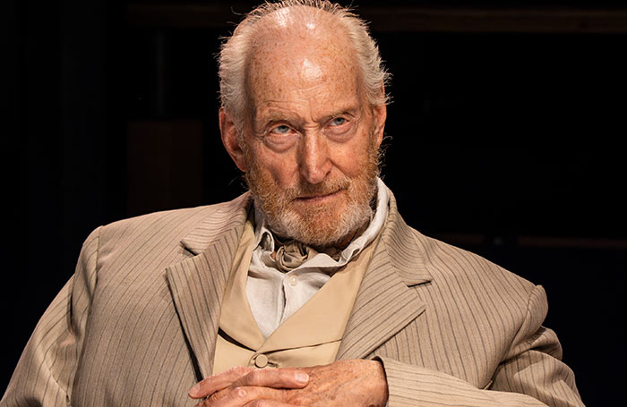 Charles Dance in Creditors at the Orange Tree Theatre, London. Photo: Ellie Kurttz