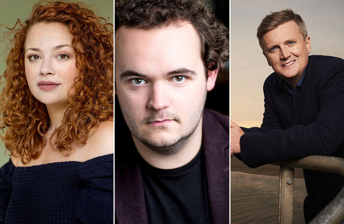 Carrie Hope Fletcher, Joel Montague and Aled Jones