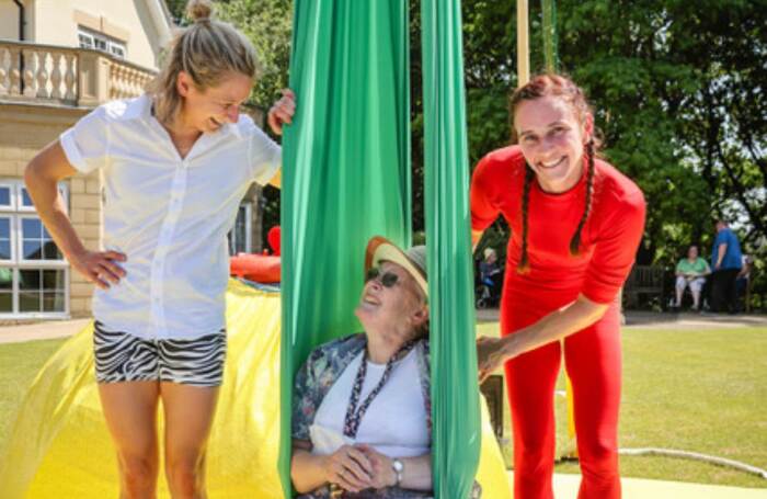 Participants at the Dot Collective's dementia-friendly summer show Catch of the Day. Photo: Care South