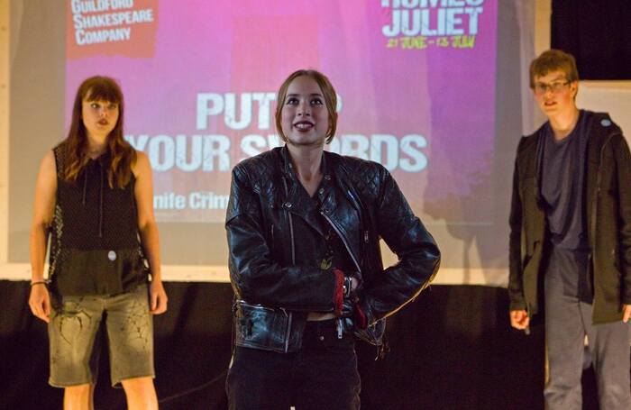 Put Up Your Swords at a pilot event in August 2024. Photo: Mark Dean