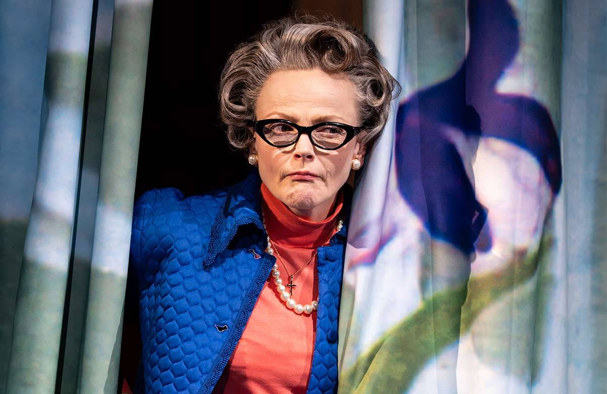 Maxine Peake in The Last Stand of Mrs Mary Whitehouse at Nottingham Playhouse. Photo: Helen Murray Maxine Peake in The Last Stand of Mrs Mary Whitehouse at Nottingham Playhouse. Photo: Helen Murray