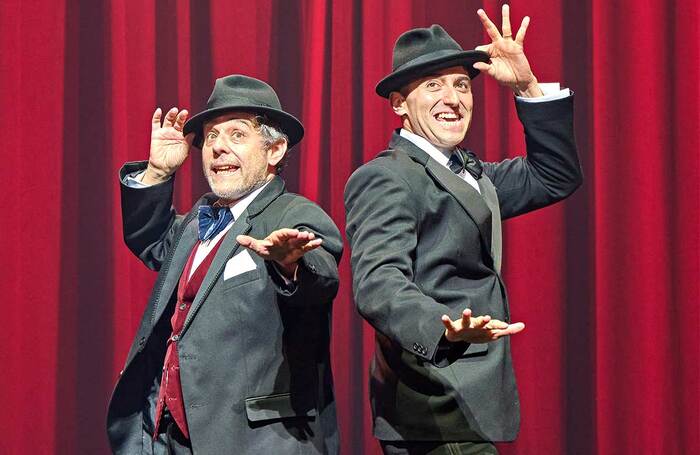 Andy Nyman and Marc Antolin in The Producers at Garrick Theatre, London. Photo: Manuel Harlan