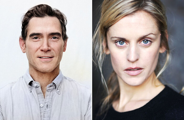 Billy Crudup (photo by Jesse Dittmar) and Denise Gough (photo by Sam Irons)