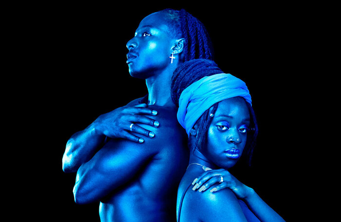 Artwork for the UK premiere of Boseman's play Deep Azure