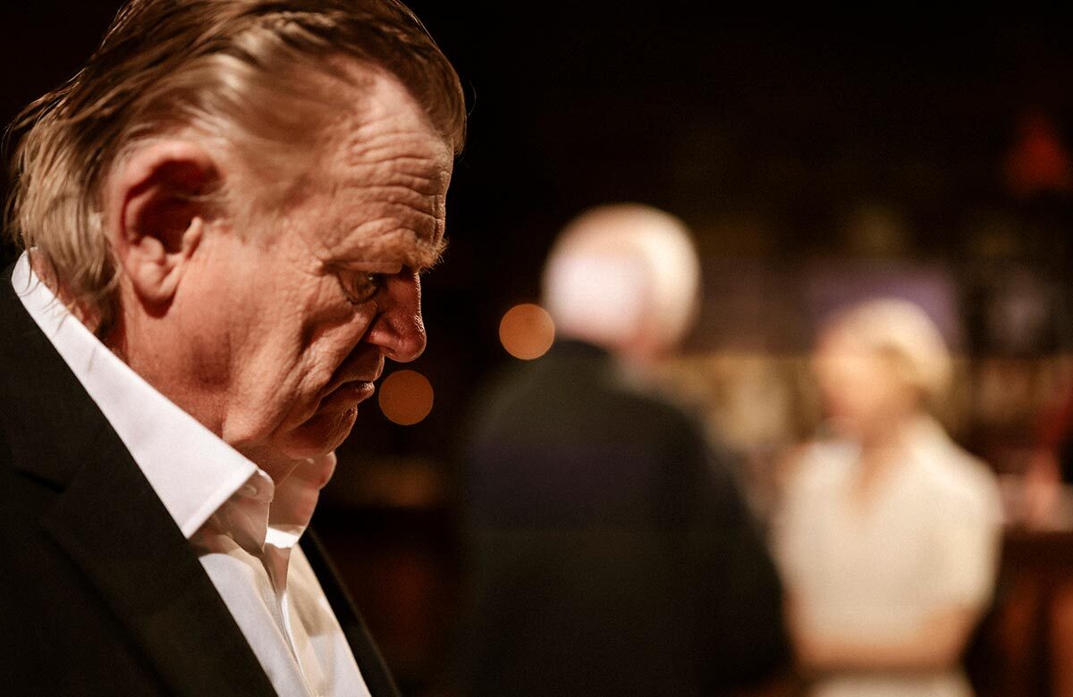 Brendan Gleeson in The Weir at the Harold Pinter Theatre, London. Photo: Rich Gilligan