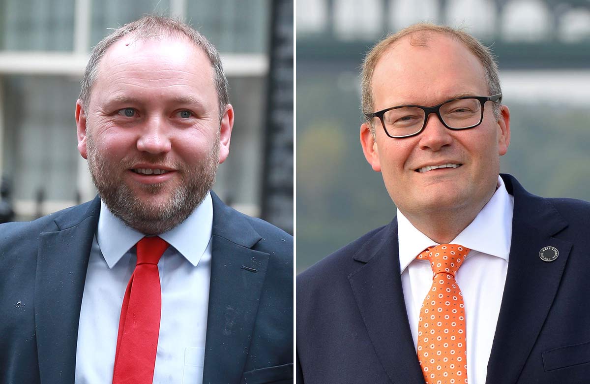 Creative industries minister Ian Murray and ACE chief executive Darren Henley. Photo: Shutterstock (Murray)