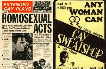 Gay and lesbian theatre to be celebrated in London exhibition