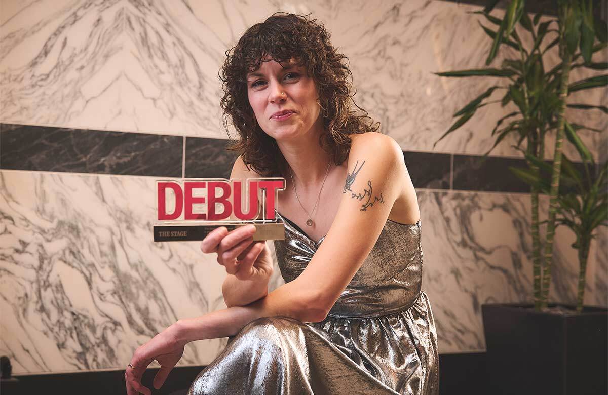 Hannah Schmidt at The Stage Debut Awards 2025. Photo: Roy J Baron