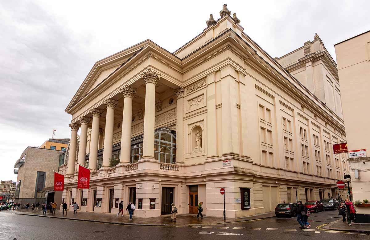 The Royal Ballet and Opera house in Covent Garden, London. Photo: Shutterstock